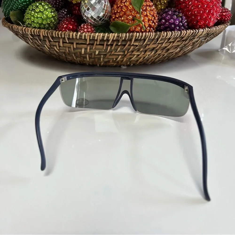 True Vintage Deadstock 1980s Sporty Polarized Windsheild Aviator Glasses Pair 4